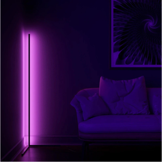 Adjustable RGB floor lamp