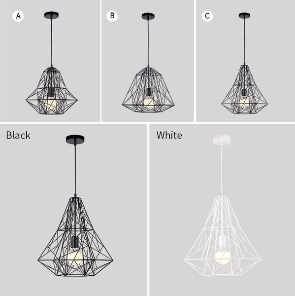 Cage Light Frame Pendant Lamp