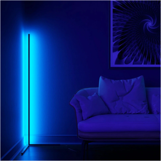 Adjustable RGB floor lamp