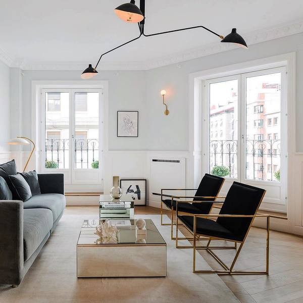 Serge mouille ceiling light