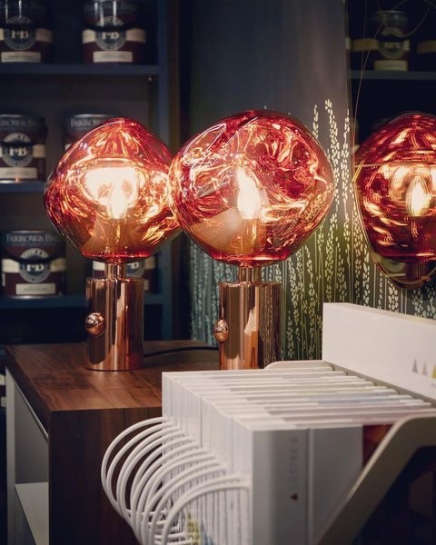 Melt Floor and Table Lamp