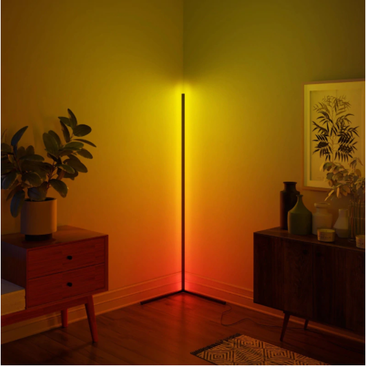 Adjustable RGB floor lamp
