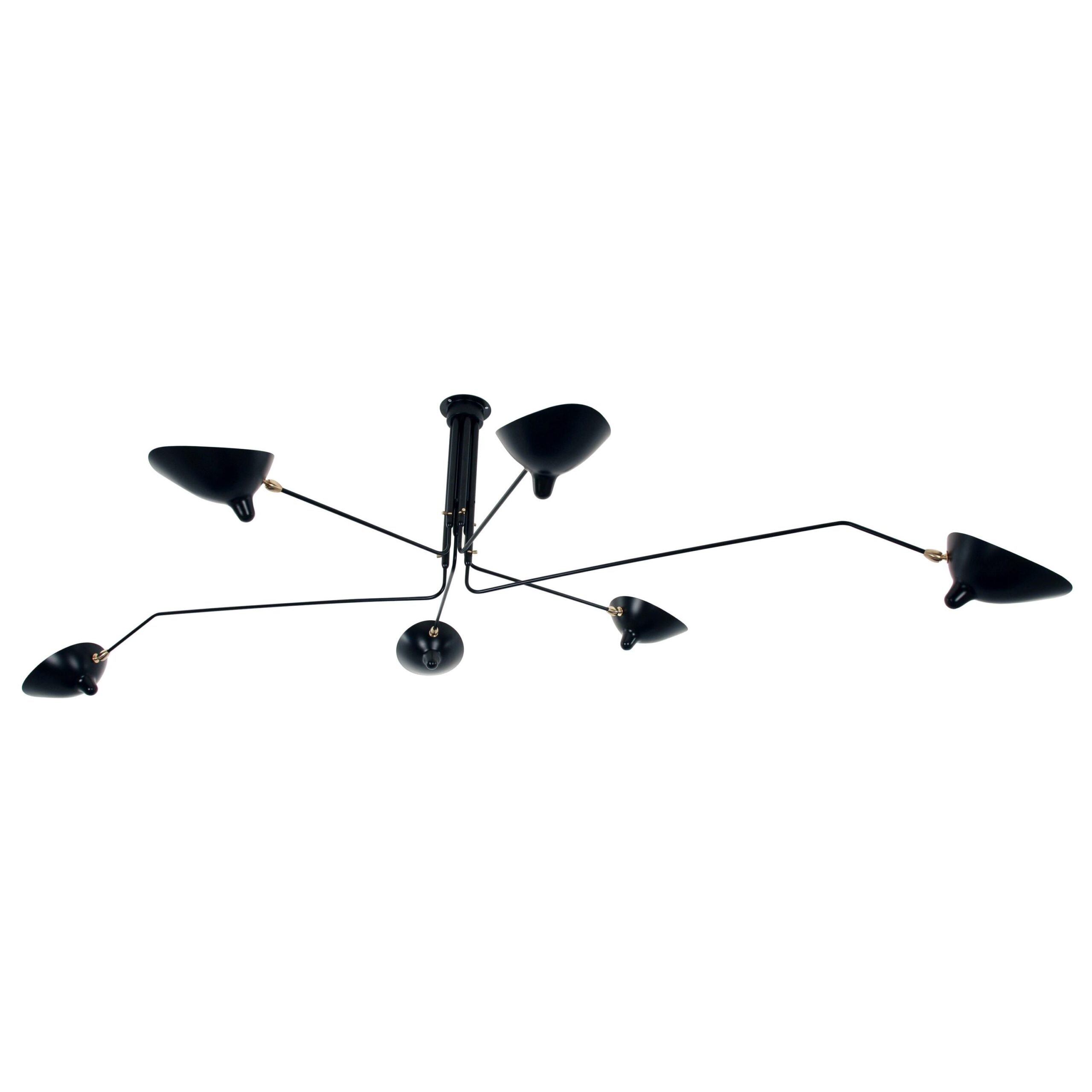 Serge mouille ceiling light