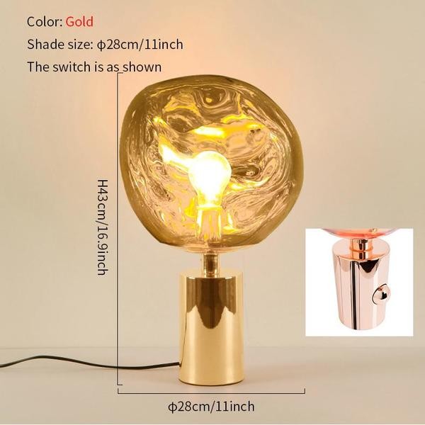 Melt Floor and Table Lamp