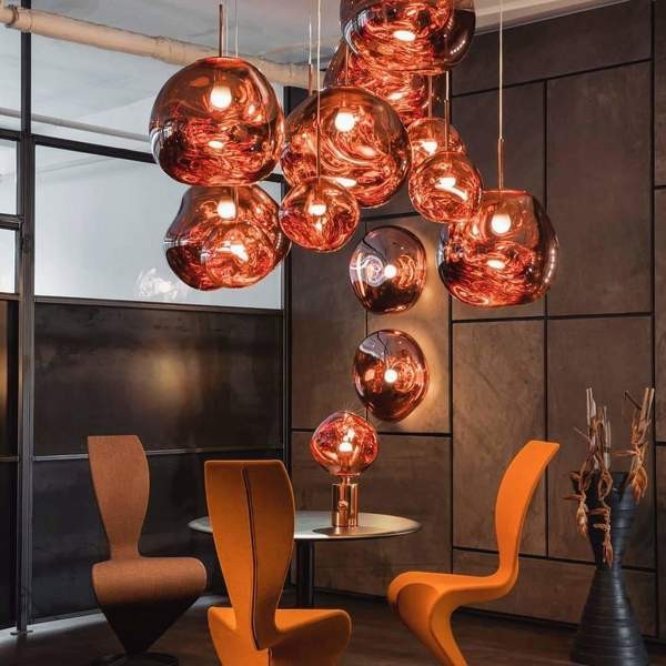 Melt Floor and Table Lamp
