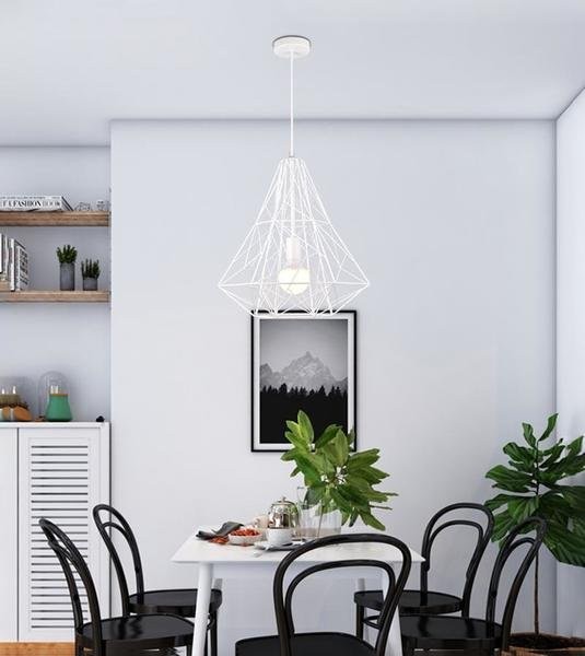 Cage Light Frame Pendant Lamp