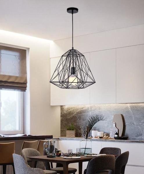 Cage Light Frame Pendant Lamp